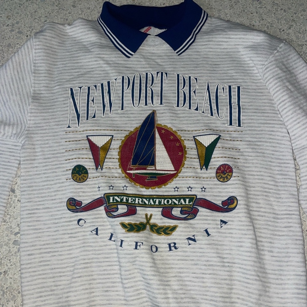 Newport beach sweater